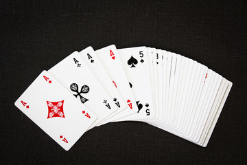 Obraz premium jeu de cartes