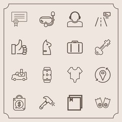 Modern, simple vector icon set with diploma, team, summer, center, model, truck, success, construction, mask, hand, water, transportation, template, street, sea, traffic, transport, bag, sale icons