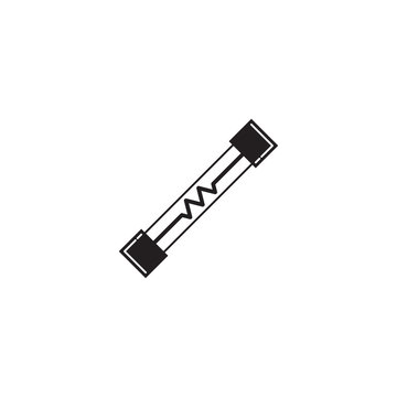 Electric fuse vector icon