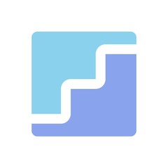 Bar Business logo. Chart icon. Finance Symbol. Vectro logo eps 08.