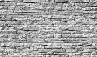 black and white  wall brick texture background