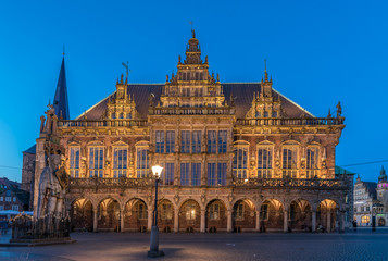 Fototapeta na wymiar Bremer Rathaus
