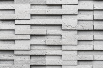 Grey stone block wall background