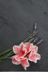 composition de fleur arrière plan