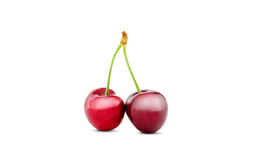 Cherry isolated on white background