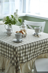 Breakfast table summer tablecloth 