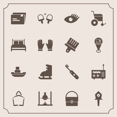Modern, simple vector icon set with fashion, spring, tennis, technology, bed, white, laboratory, ship, beautiful, birdhouse, glove, brush, house, ocean, hygiene, file, paper, clean, nest, care,  icons - 207254537