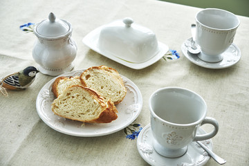 Breakfast table summer tablecloth 