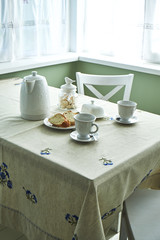 Breakfast table summer tablecloth 