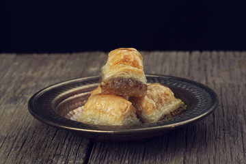 1 plate turkish baklava 