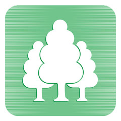 Deciduous forest icon