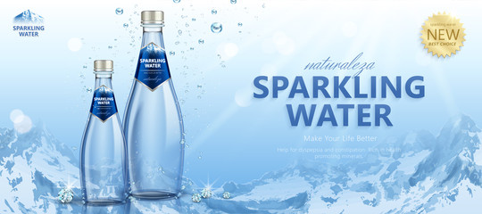 Sparkling water ads