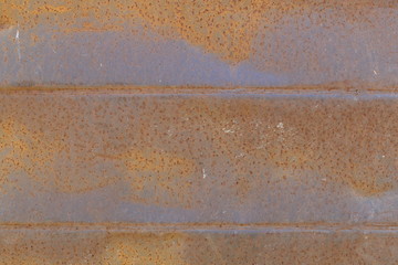 Rusty background wall