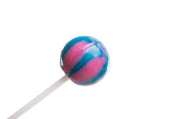lollipop on stick isolated