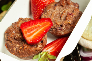 Non-carbohydrate cottage cheese cupcakes