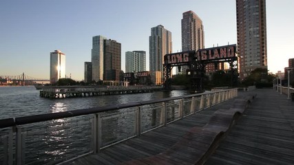 Long Island, City Piers, East River, New York, United States of America
