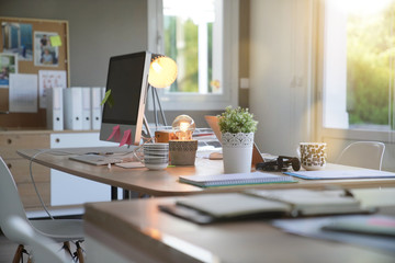 View of co-working office
