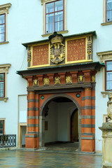 The Swiss Gate (Schweizertor) on Hofburg, Vienna, Austria