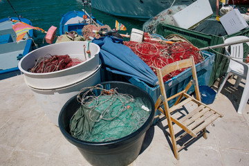 Tackle an angler in Italy Trullis city streets alberobello apulia