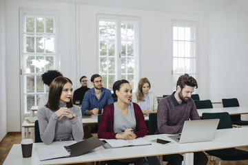 University Students in Class 