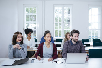 University Students in Class 
