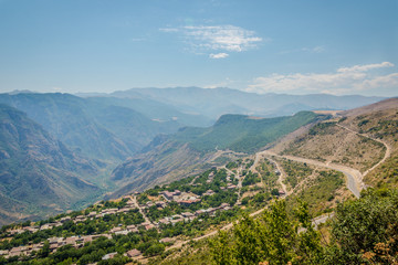 Fototapeta premium Tatev town, Armenia