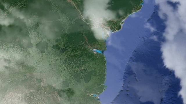Земля zoom - Белен Пара Бразилия