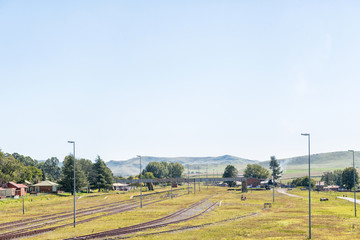 Railway station in Franklin in the Kwazulu-Natal Province
