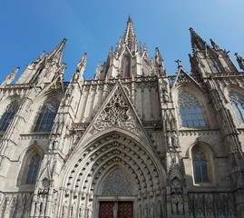 Fototapeta premium Catedral de Barcelona