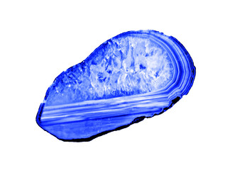 Close up of rock slice
