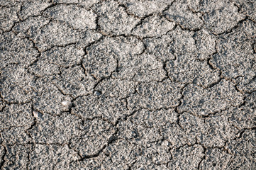 dry cracked soil texture