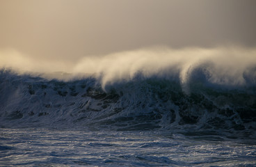 tempête sur la Bretagne