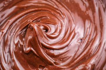 sweet dark chocolate texture