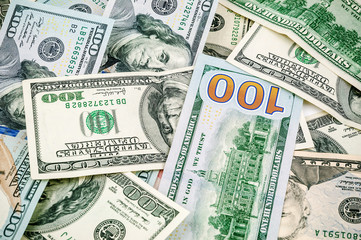 texture of hundred dollars