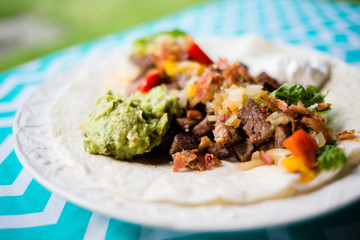 Mexican Steak Burrito