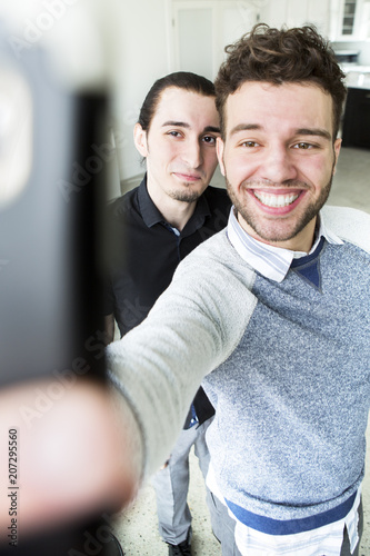Two young men