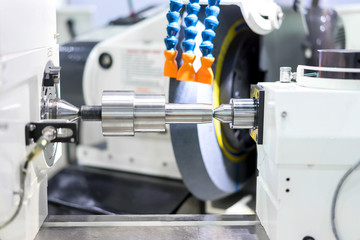 Finishing metal working on high precision grinding machine