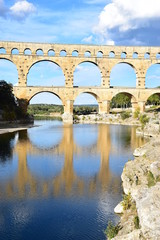 Obraz premium Pont du Gard
