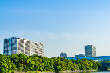 ベイエリアのタワーマンション High-rise condominium in Tokyo