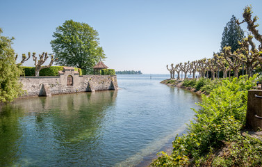 Fototapeta na wymiar Constance au bord du lac de Constance