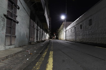 Port Louis by might (Mauritius)