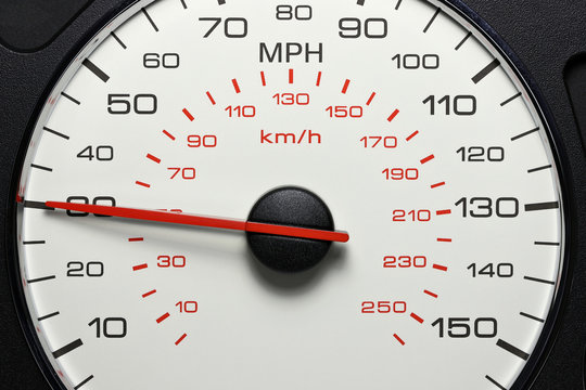 speedometer at 30 MPH