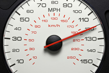 speedometer at 120 MPH