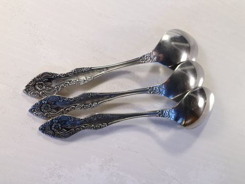 a few tablespoons on the table