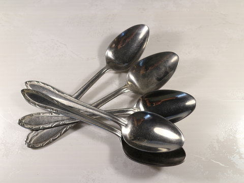 a few tablespoons on the table
