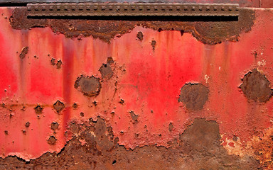rusty metal textured background