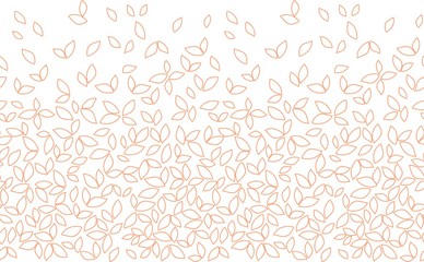 seamless leaves pattern
