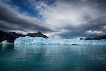 The Perito Moreno glacier in southern Argentina