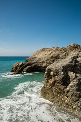 Rocky Malaga coast