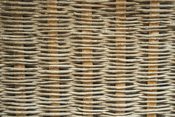 texture of weaving from branches